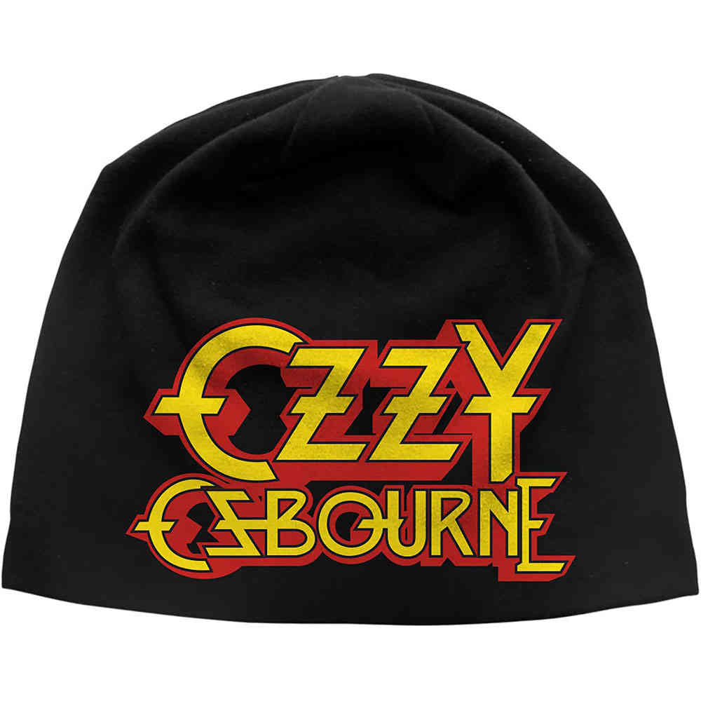 Ozzy Osbourne - Logo Mütze Beanie - Schwarz